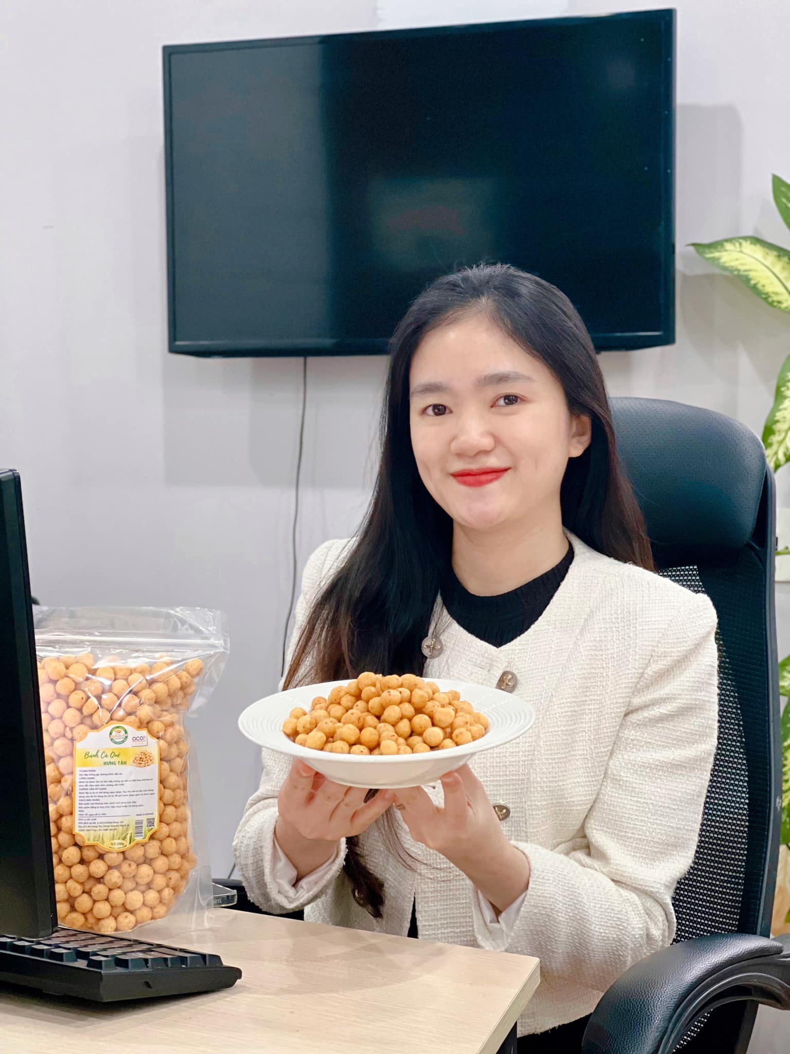Bánh cà quê đặc sản Hưng Tân Nghệ An giòn xốp cho bé và cả nhà