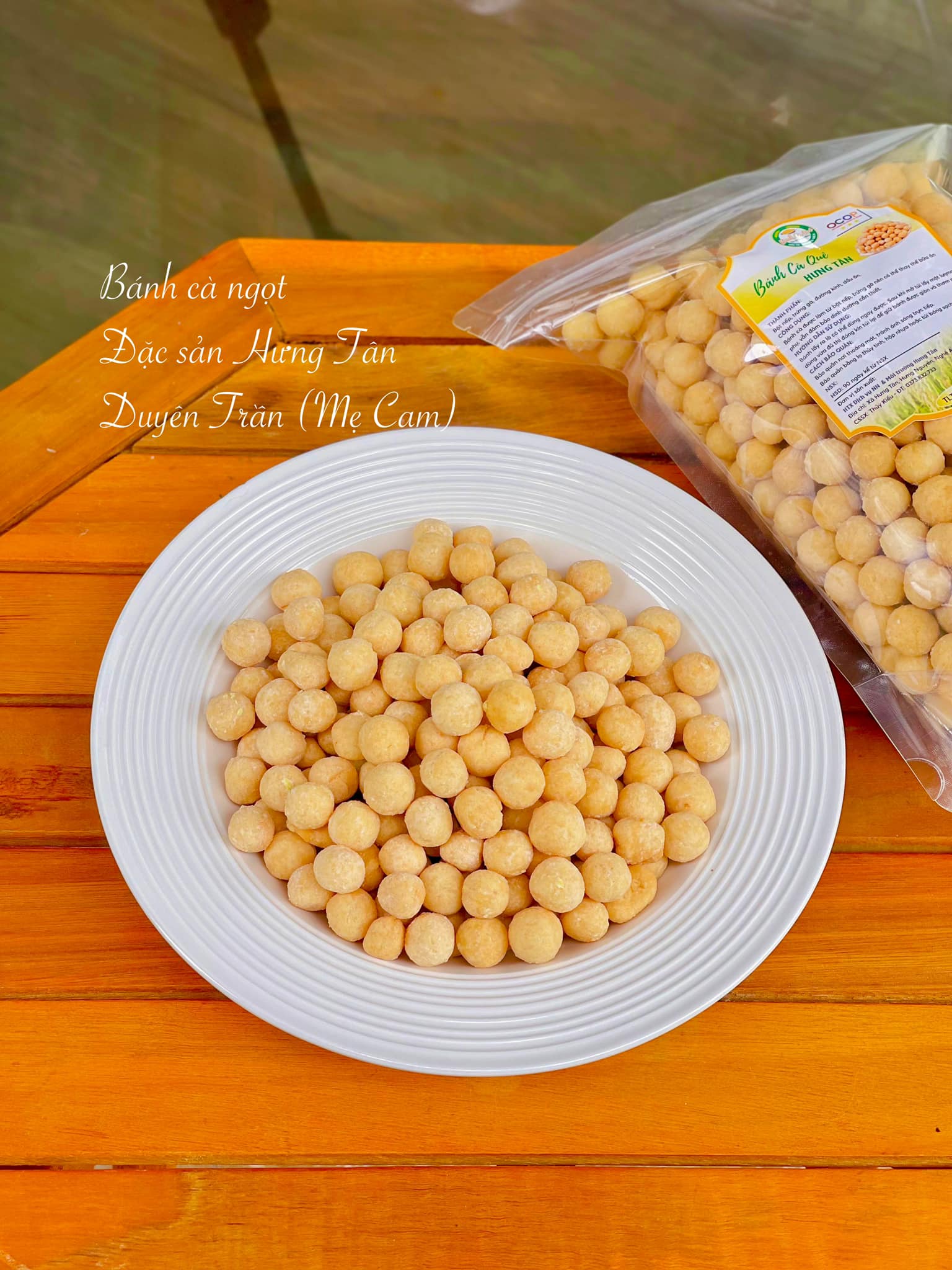 Bánh cà quê đặc sản Hưng Tân Nghệ An giòn xốp cho bé và cả nhà