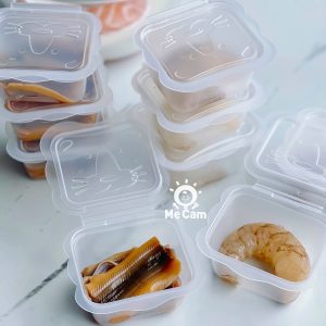 Khay, hộp trữ đông Richell trữ thức ăn cho bé ăn dặm