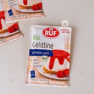 Gelatin hữu cơ dạng bột Ruf và dạng lá Ewald