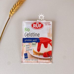 Gelatin hữu cơ dạng bột Ruf và dạng lá Ewald