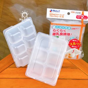 Khay, hộp trữ đông Richell trữ thức ăn cho bé ăn dặm