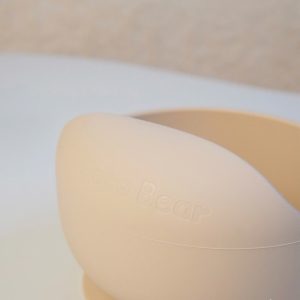 Bát silicone miệng vát cao kèm thìa