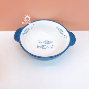 Bát sứ ăn dặm có tay cầm