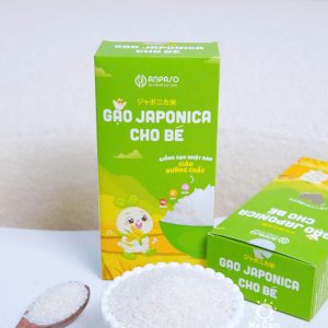 Gạo japonica Anpaso cho bé ăn dặm