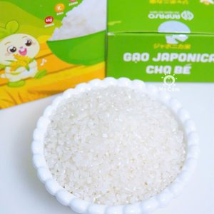 Gạo japonica Anpaso cho bé ăn dặm