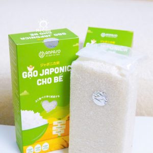 Gạo japonica Anpaso cho bé ăn dặm