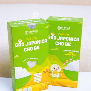 Gạo japonica Anpaso cho bé ăn dặm