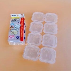 Khay, hộp trữ đông Richell trữ thức ăn cho bé ăn dặm