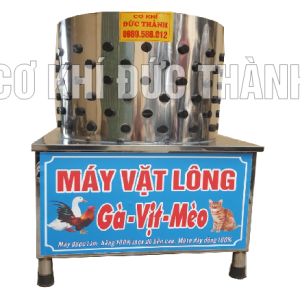 Máy vặt lông gà vịt 100% inox phi 50cm - phi 55cm - phi 60cm