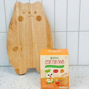 Mì ăn dặm Anpaso rau cải bó xôi và bí đỏ cho bé từ 6 tháng