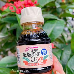 Nước tương tảo bẹ Kids&Mama Nhật Bản