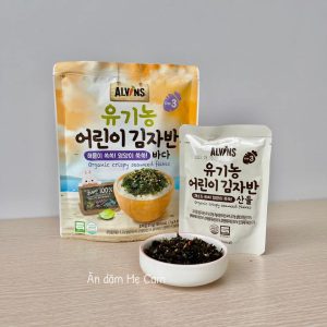 Rong biển hữu cơ rắc cơm Alvins