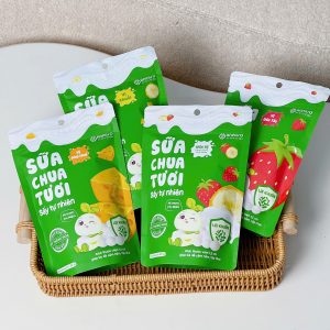 Sữa chua tươi sấy tự nhiên Anpaso cho bé ăn dặm
