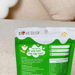 Sữa chua tươi sấy tự nhiên Anpaso cho bé ăn dặm