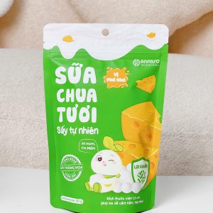 Sữa chua tươi sấy tự nhiên Anpaso cho bé ăn dặm