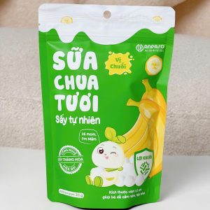 Sữa chua tươi sấy tự nhiên Anpaso cho bé ăn dặm