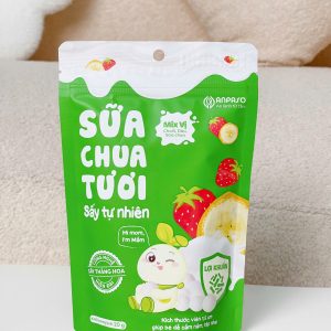 Sữa chua tươi sấy tự nhiên Anpaso cho bé ăn dặm