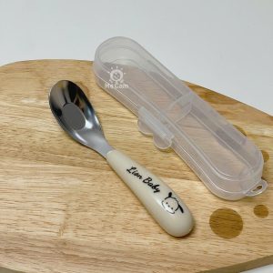 Thìa inox Lion Baby
