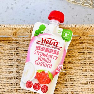 Túi dinh dưỡng Custard Heinz 120g cho bé từ 6m