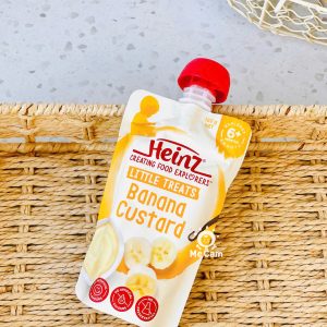 Túi dinh dưỡng Custard Heinz 120g cho bé từ 6m