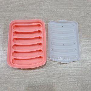 Khuôn hấp xúc xích silicone chịu nhiệt