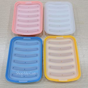 Khuôn hấp xúc xích silicone chịu nhiệt