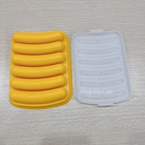 Khuôn hấp xúc xích silicone chịu nhiệt