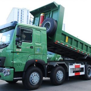 Xe Ben Howo 4 Chân 13 Tấn 380Hp Cabin V7G Thùng Vuông