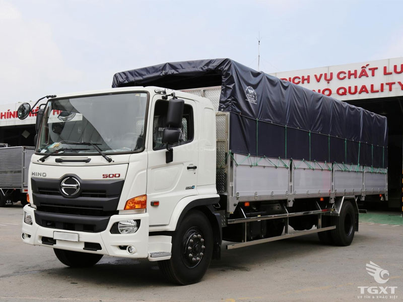 xe tai hino 8 tan thung bat