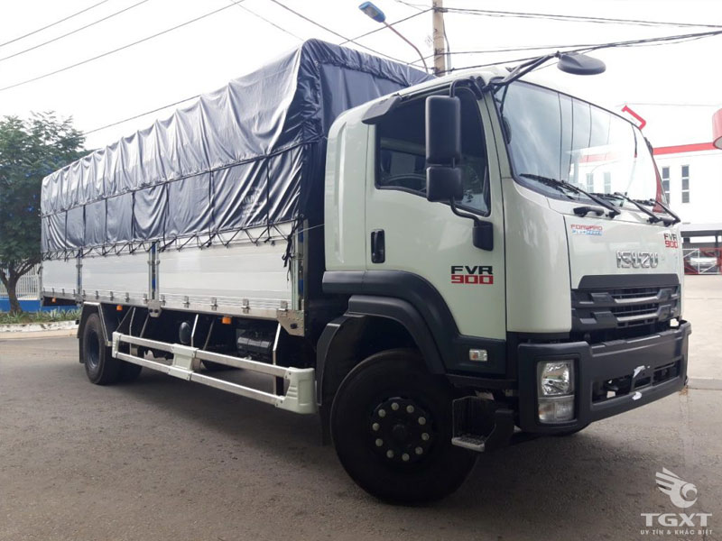 xe tai isuzu 8 tan thung bat